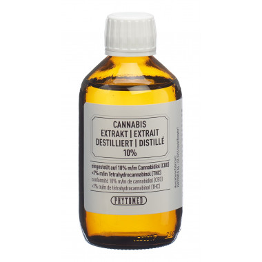 PHYTOMED Cannabisextrakt destilliert 10 % CBD Herstellung Formula-Arzneimitteln