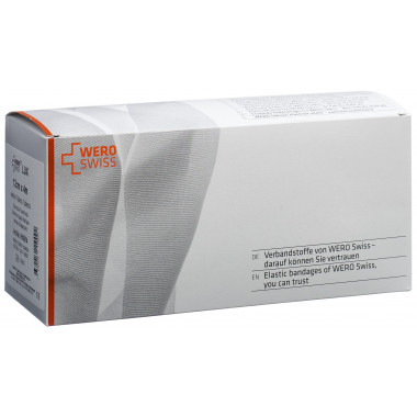 WERO SWISS Lux Elastische Fixierbinde 4mx12cm weiss
