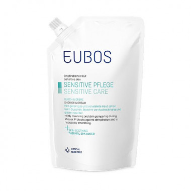 EUBOS Sensitive Dusch + Creme refill
