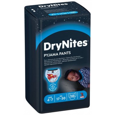 Huggies DryNites Nachtwindeln Boy 4-7 Jahre