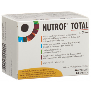 Total Vit Spurenelement Omega-3 Kapsel Vitamin D3