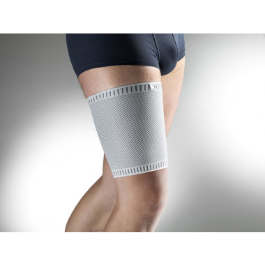OMNIMED Move Oberschenkel-Bandage XL weiss-grau