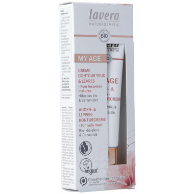 lavera My Age Augen- und Lippenkonturencreme für reife Haut