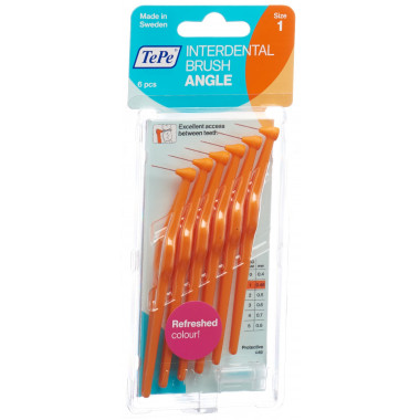 TePe Angle Interdental-Brush 0.45mm orange