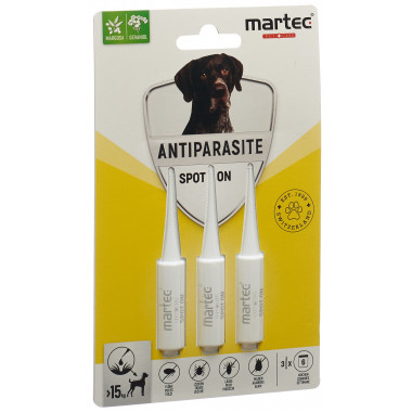martec PET CARE Spot on ANTIPARASITE >15kg für Hunde
