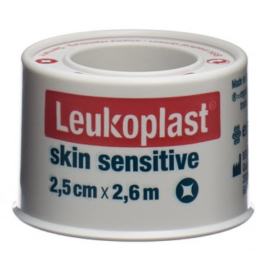 Leukoplast skin sensitive Silikon 2.5cmx2.6m