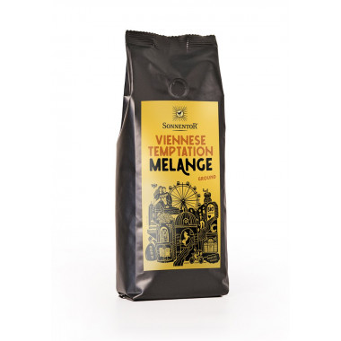 Kaffee Melange Bohnen gemahlen BIO