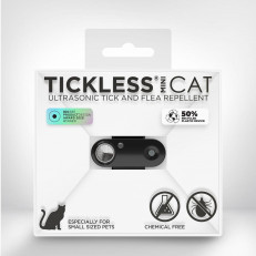 Tickless Mini Pet Cat Zecken- und Flohschutz schwarz