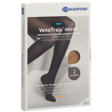 VenoTrain Micro MICRO A-D KKL2 L normal/short geschlossene Fussspitze caramel