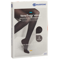 VenoTrain Micro MICRO A-D KKL2 M plus/short geschlossene Fussspitze schwarz