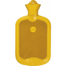 Wärmflasche aus Naturkautschuk Lamelle 2l 1seitig gelb