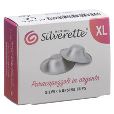 Silverette Still-Silberhütchen XL ø5cm