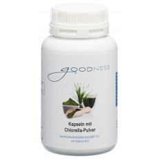 Chlorella Pulver mit Vitamin B12 Kapsel 600 mg
