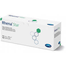 Rhena Star Elastische Binde 12cmx5m hautfarbig offen
