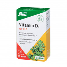 Salus Vitamin D3 1000 IE Kapsel vegan