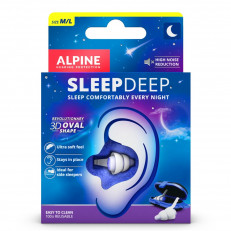 ALPINE SleepDeep Gehörschutzstöpsel mit Euroloch