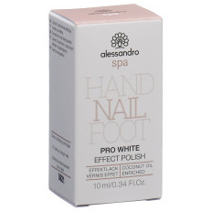 Alessandro International Nail Spa Pro White Effect Lack