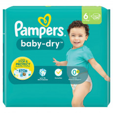 Pampers Baby-Dry Gr6 13-18kg Extra Large Sparpack