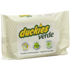 Duckies Verde feuchtes WC-Papier