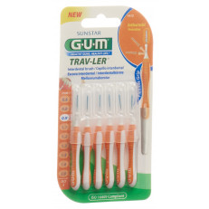 GUM TRAV-LER Trav-Ler 0.9mm ISO 2 cylindric orange