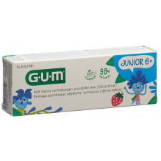 GUM Junior Zahngel 6+ Jahre Erdbeere