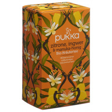Pukka Zitrone Ingwer & Manuka-Honig Tee