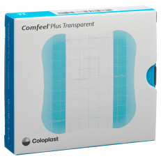 Comfeel Plus Transparent Hydrokolloid Verband 10x10cm