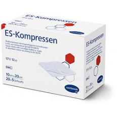 Hartmann ES-Kompresse 10x20cm 12fach steril