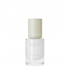 IDUN Minerals Nail Polish Mansten Classic White
