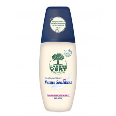 L'ARBRE VERT Deodorant Spray empfindliche Haut französisch